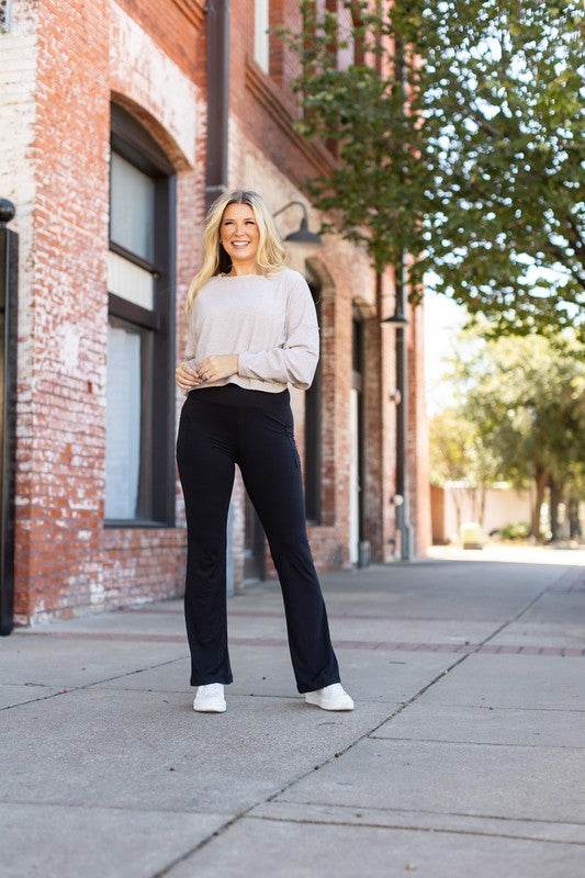 The Vanessa 27 inch Bootcut Leggings - Shop Style & More | Fresh Looks, Everyday Deals & Free Shipping