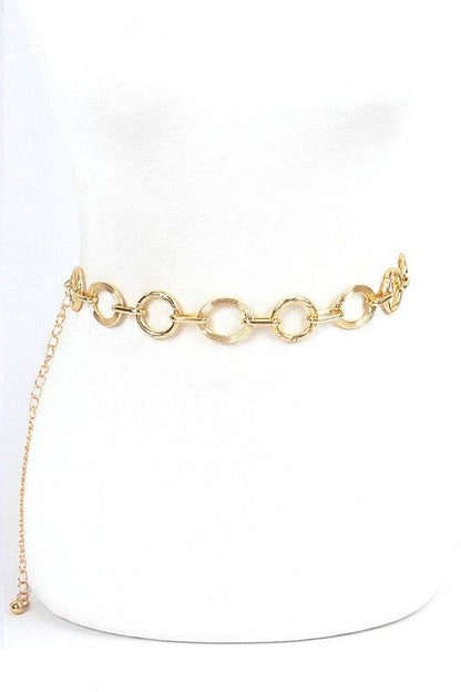 Mix Ring Station Fashion Chain Belt - Shop Style & More | Fresh Looks, Everyday Deals & Free Shipping