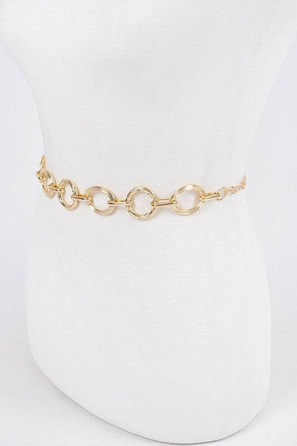 Mix Ring Station Fashion Chain Belt - Shop Style & More | Fresh Looks, Everyday Deals & Free Shipping