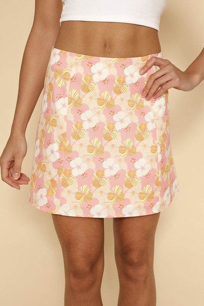Floral mini skirt - Shop Style & More | Fresh Looks, Everyday Deals & Free Shipping