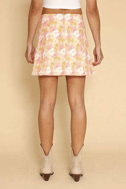 Floral mini skirt - Shop Style & More | Fresh Looks, Everyday Deals & Free Shipping