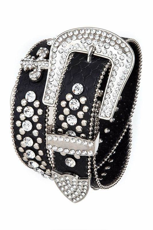 Fleur De Lis Leather Belt - Shop Style & More | Fresh Looks, Everyday Deals & Free Shipping