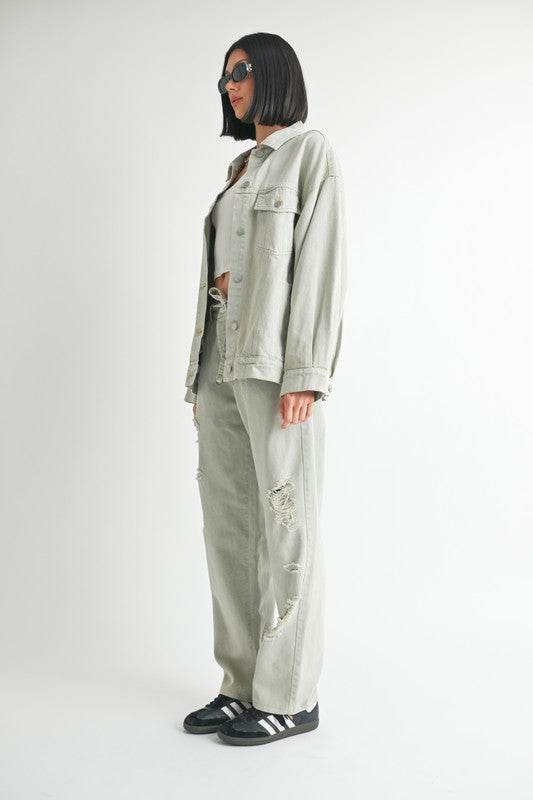 OVERSIZED DENIM JACKET - Shop Style & More | Fresh Looks, Everyday Deals & Free Shipping