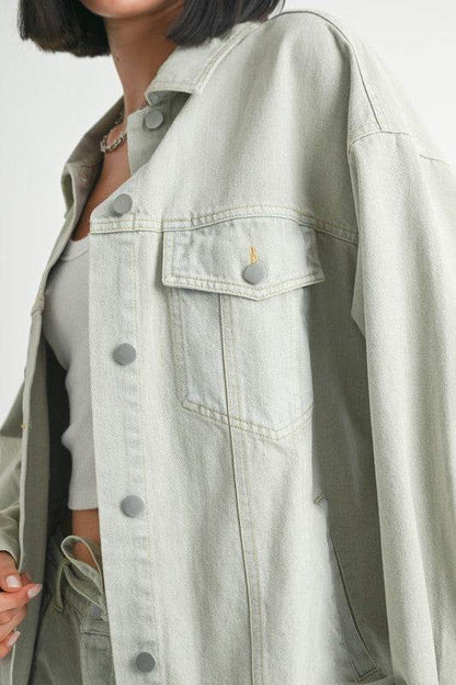 OVERSIZED DENIM JACKET - Shop Style & More | Fresh Looks, Everyday Deals & Free Shipping