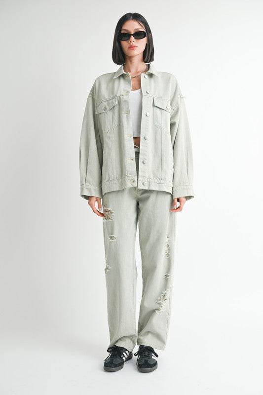 OVERSIZED DENIM JACKET - Shop Style & More | Fresh Looks, Everyday Deals & Free Shipping