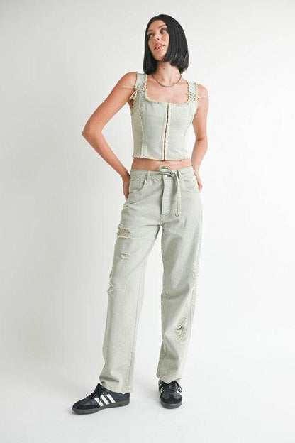 VEST WITH HOOK AND EYE FRONT CLOSURE - Shop Style & More | Fresh Looks, Everyday Deals & Free Shipping