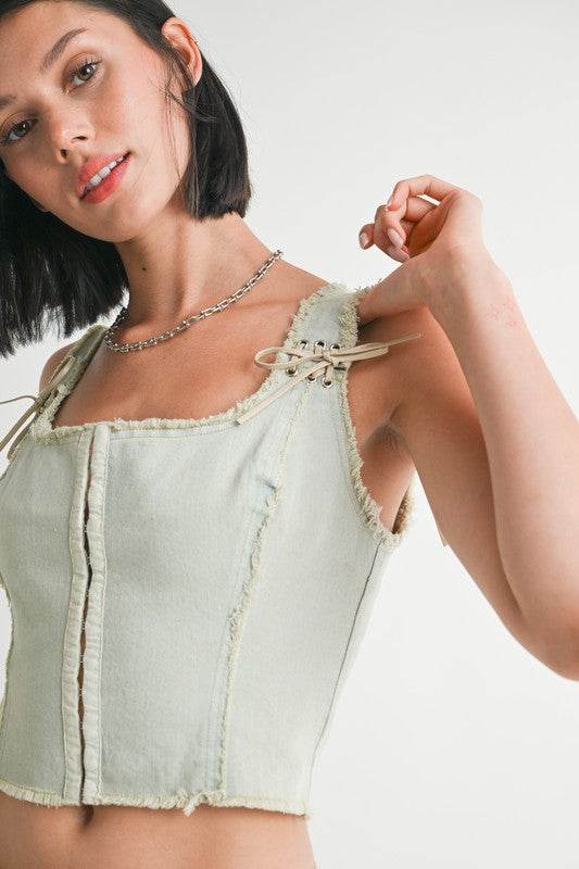 VEST WITH HOOK AND EYE FRONT CLOSURE - Shop Style & More | Fresh Looks, Everyday Deals & Free Shipping
