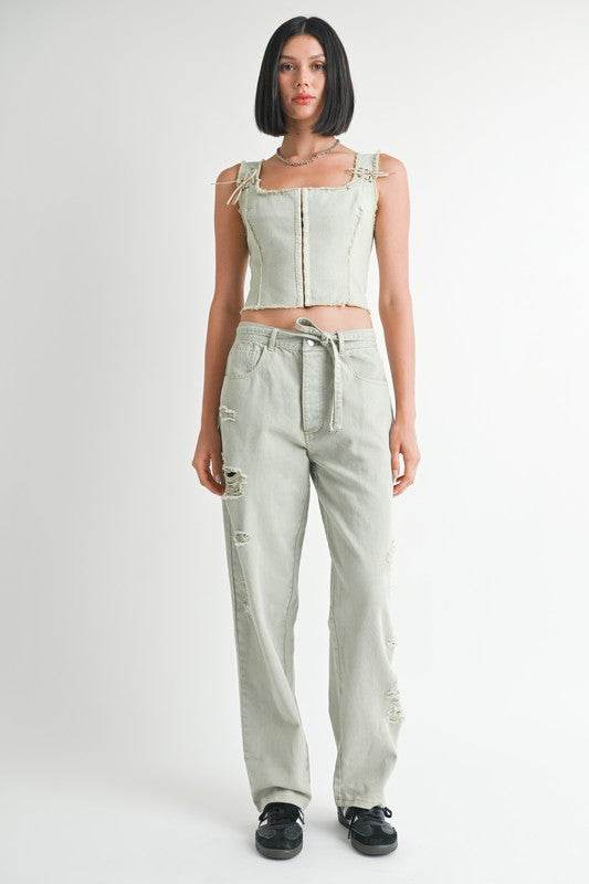 VEST WITH HOOK AND EYE FRONT CLOSURE - Shop Style & More | Fresh Looks, Everyday Deals & Free Shipping