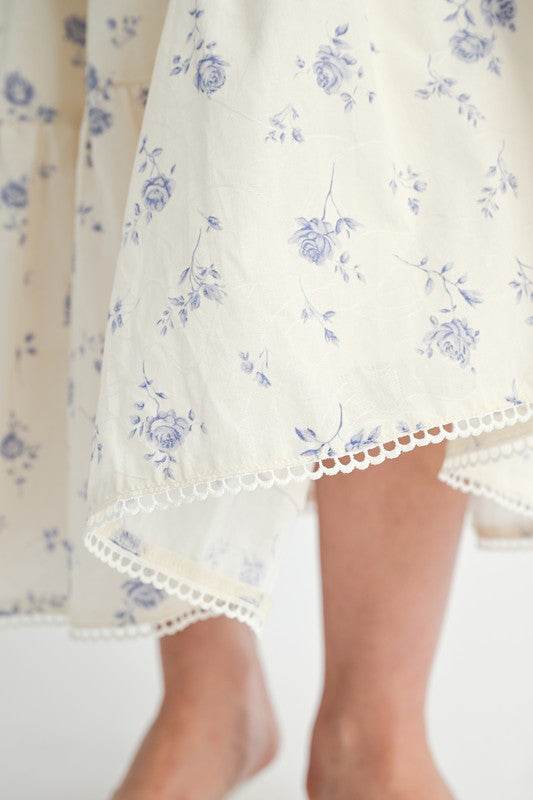 IPA2228S FLORAL TIERED MAXI SKIRT - Shop Style & More | Fresh Looks, Everyday Deals & Free Shipping