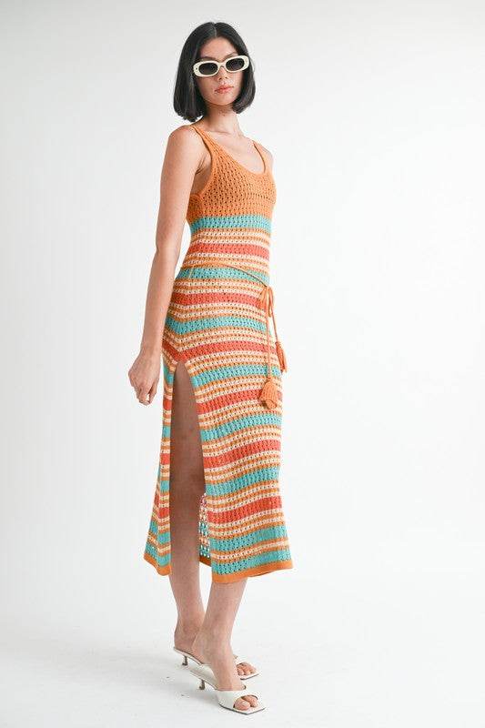 SCOOP NECK CROCHET MAXI DRESS - Shop Style & More | Fresh Looks, Everyday Deals & Free Shipping
