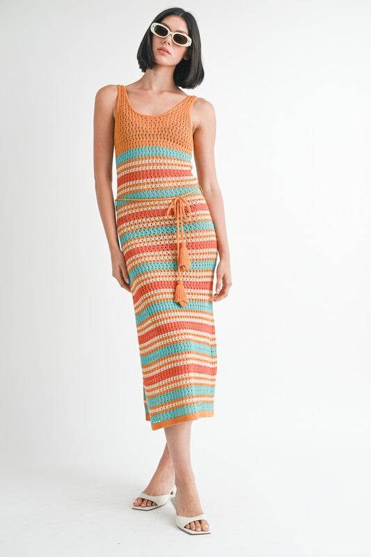 SCOOP NECK CROCHET MAXI DRESS - Shop Style & More | Fresh Looks, Everyday Deals & Free Shipping