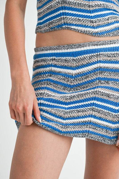 MINI KNIT CHEVRON SKIRT - Shop Style & More | Fresh Looks, Everyday Deals & Free Shipping