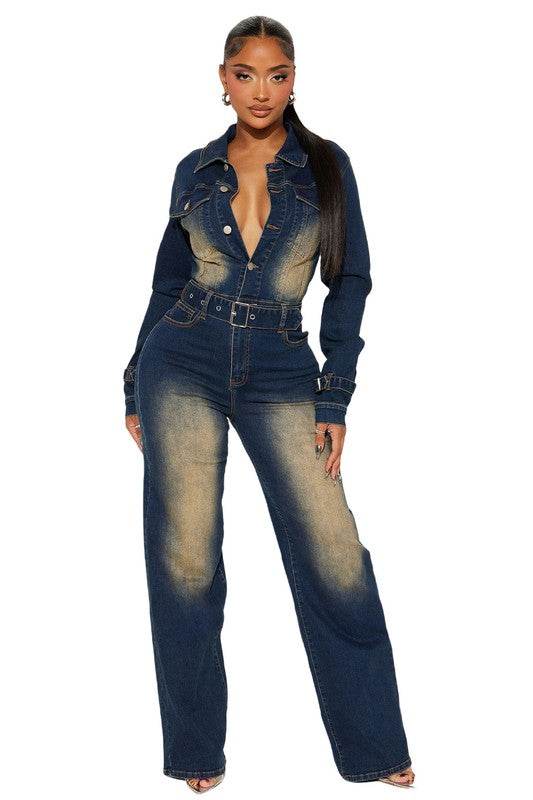 WOMEN DENIM SEXY JUMPSUIT - Shop Style & More | Fresh Looks, Everyday Deals & Free Shipping