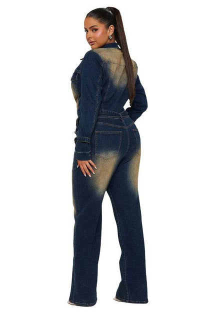 WOMEN FASHION DENIM JUMPSUIT - Shop Style & More | Fresh Looks, Everyday Deals & Free Shipping