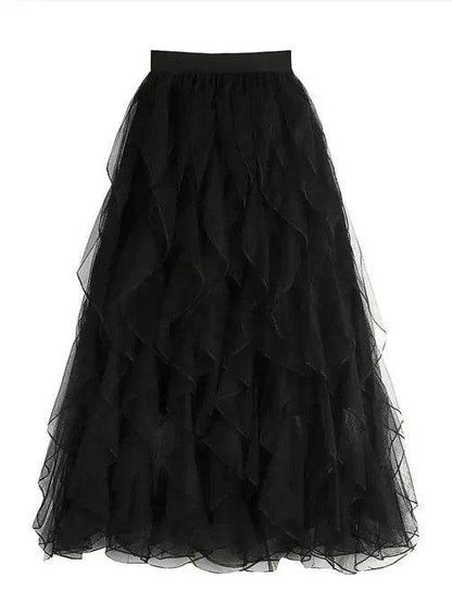 Ruffle midi skirt - Shop Style & More | Fresh Looks, Everyday Deals & Free Shipping