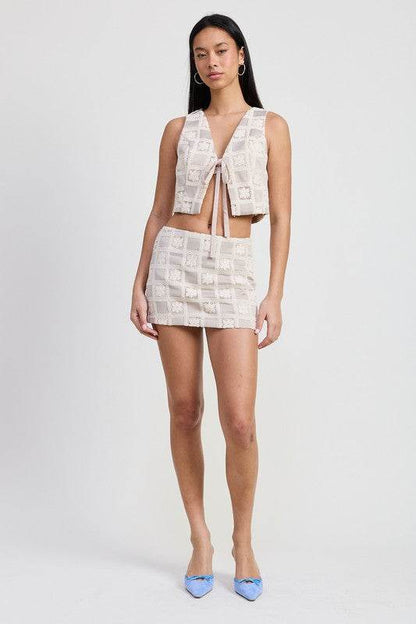 MINI JACQUARD SKIRT - Shop Style & More | Fresh Looks, Everyday Deals & Free Shipping