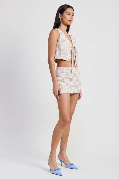 MINI JACQUARD SKIRT - Shop Style & More | Fresh Looks, Everyday Deals & Free Shipping