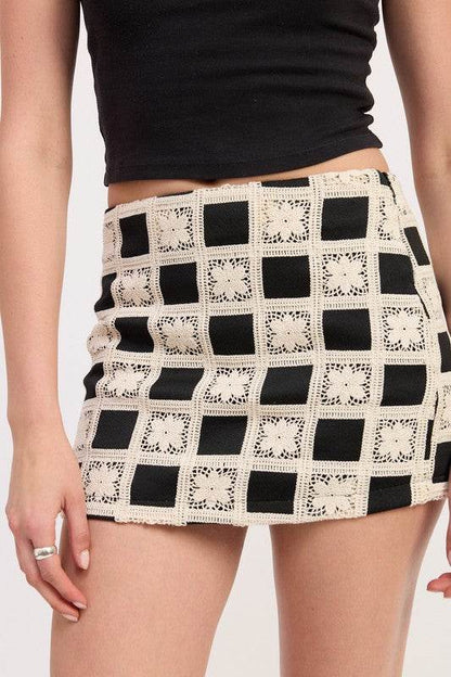 MINI JACQUARD SKIRT - Shop Style & More | Fresh Looks, Everyday Deals & Free Shipping