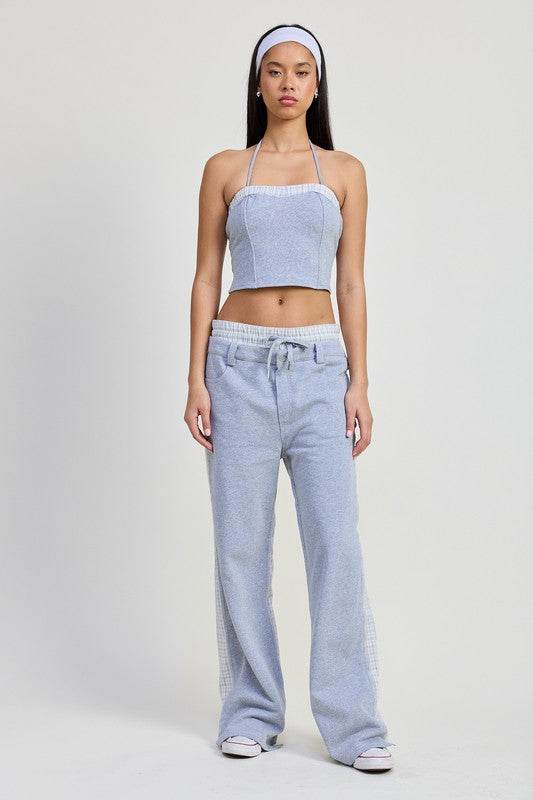 DOUBLE WAIST STRAIGHT LEG PANTS - Shop Style & More | Fresh Looks, Everyday Deals & Free Shipping