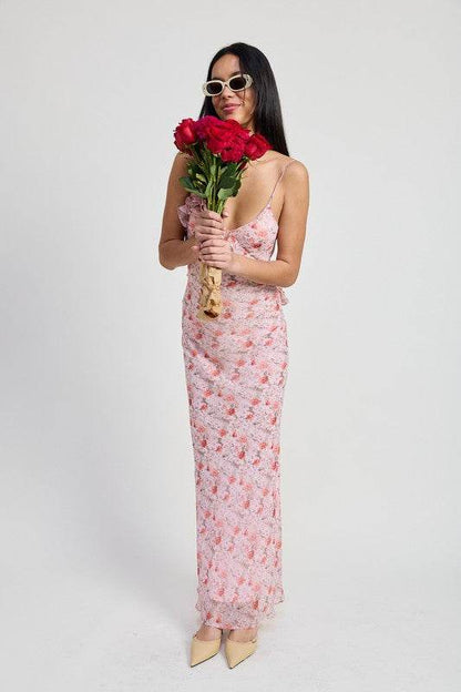 SPAGHETTI STRAP MAXI DRESS - Shop Style & More | Fresh Looks, Everyday Deals & Free Shipping