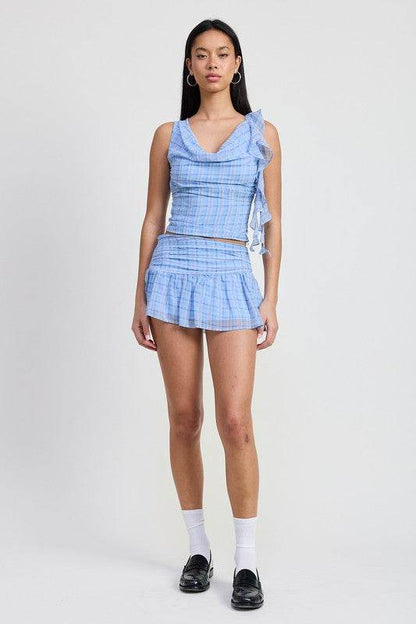 MINI RUCHED SKIRT - Shop Style & More | Fresh Looks, Everyday Deals & Free Shipping