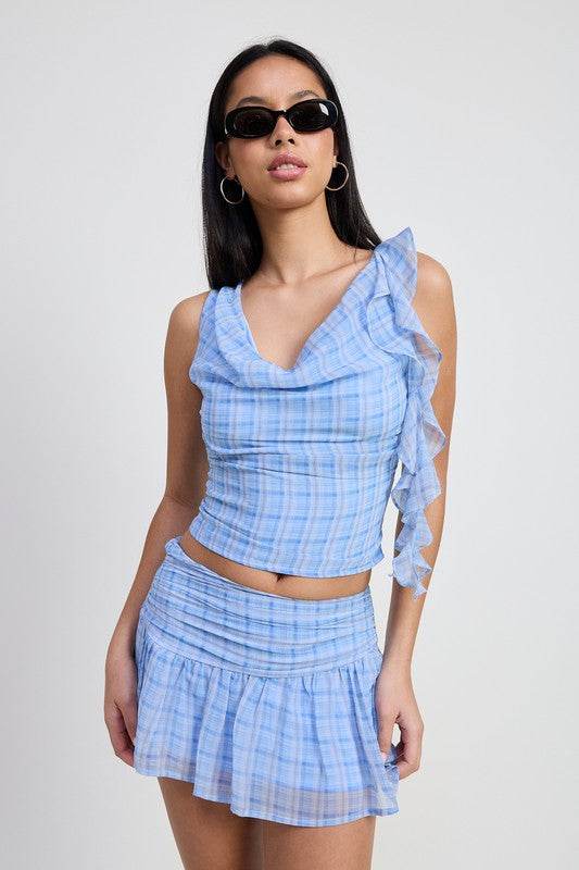 MINI RUCHED SKIRT - Shop Style & More | Fresh Looks, Everyday Deals & Free Shipping