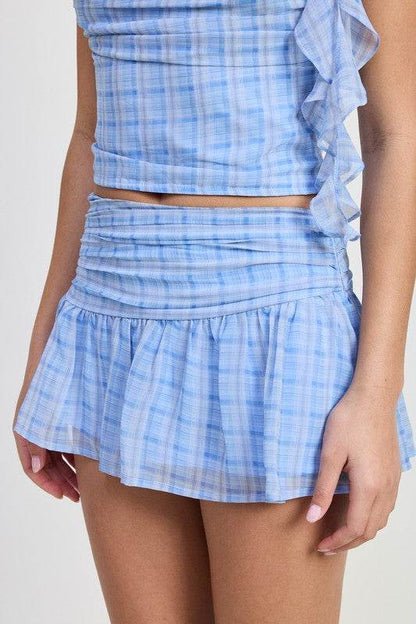 MINI RUCHED SKIRT - Shop Style & More | Fresh Looks, Everyday Deals & Free Shipping