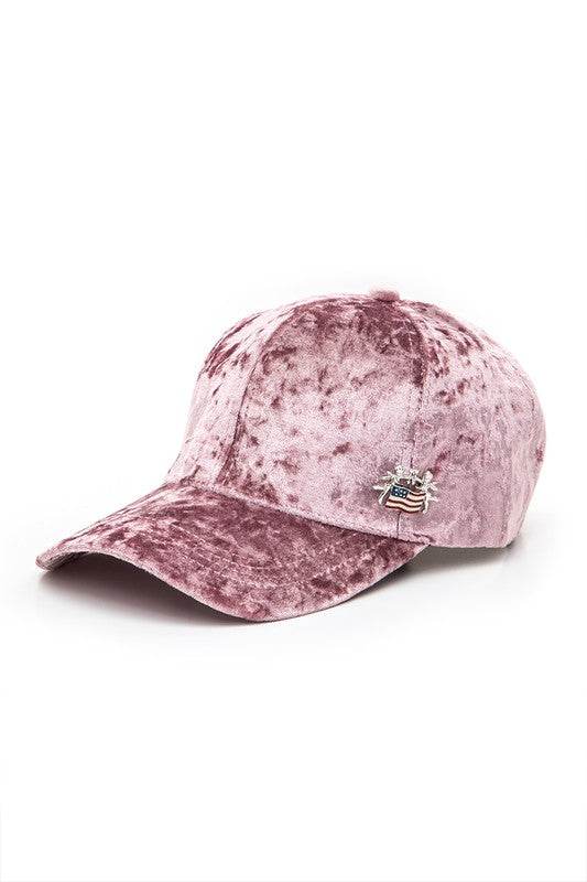 American Flag Angel Pin Tag Velour Cap - Shop Style & More | Fresh Looks, Everyday Deals & Free Shipping