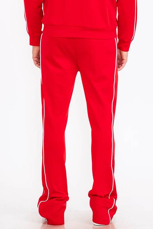 Mens Side Pipe Stacked Flare Pants - Shop Style & More | Fresh Looks, Everyday Deals & Free Shipping