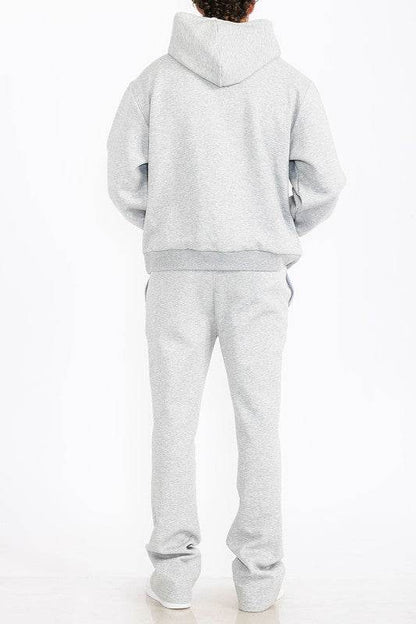 Mens Solid Fleece Flare Stacked SET - Shop Style & More | Fresh Looks, Everyday Deals & Free Shipping