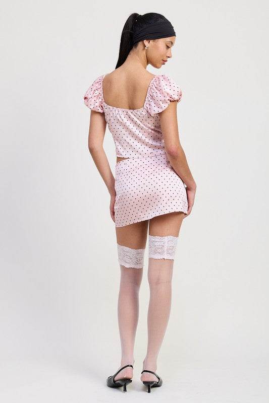 MINI POLKA DOT SKORT - Shop Style & More | Fresh Looks, Everyday Deals & Free Shipping