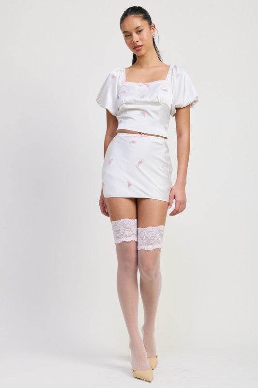 MINI SATIN BIAS SKIRT - Shop Style & More | Fresh Looks, Everyday Deals & Free Shipping