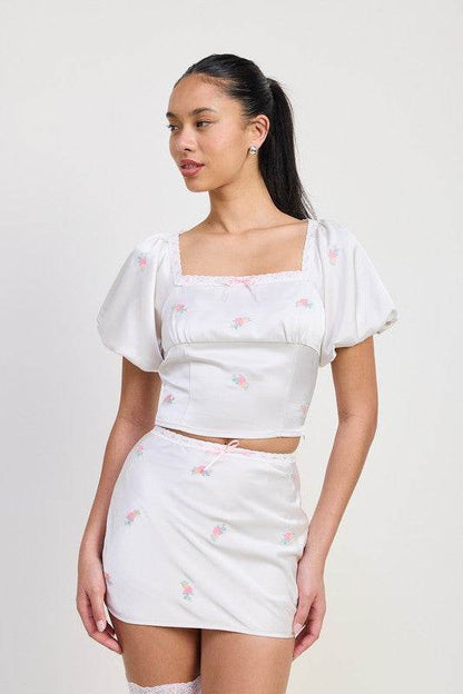 MINI SATIN BIAS SKIRT - Shop Style & More | Fresh Looks, Everyday Deals & Free Shipping