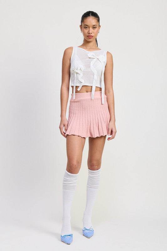 PLEATED MINI SKIRT - Shop Style & More | Fresh Looks, Everyday Deals & Free Shipping