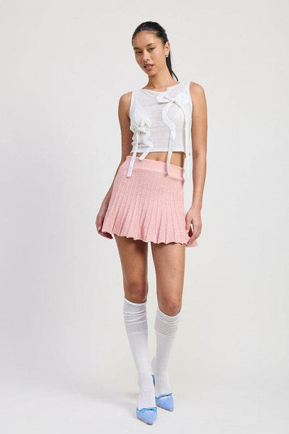 PLEATED MINI SKIRT - Shop Style & More | Fresh Looks, Everyday Deals & Free Shipping