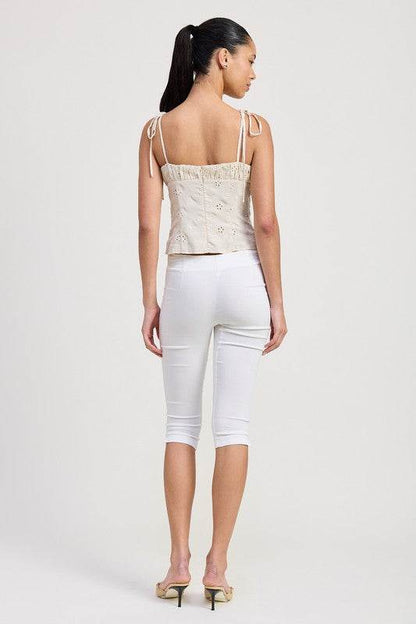 BUSTIER TOP WITH SHOULDER TIES - Shop Style & More | Fresh Looks, Everyday Deals & Free Shipping
