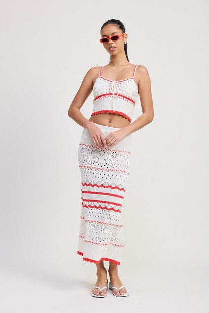 MAXI CROCHET SKIRT - Shop Style & More | Fresh Looks, Everyday Deals & Free Shipping