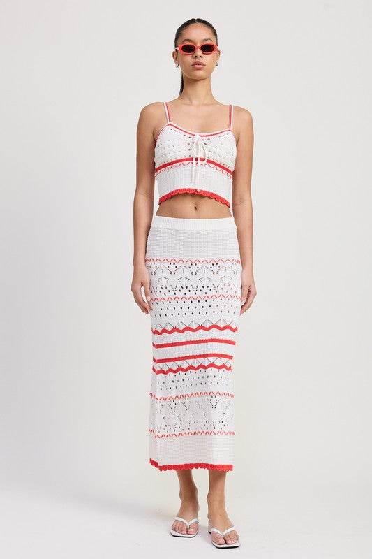 MAXI CROCHET SKIRT - Shop Style & More | Fresh Looks, Everyday Deals & Free Shipping