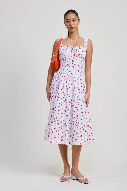 POPLIN MIDI A LINE DRESS - Shop Style & More | Fresh Looks, Everyday Deals & Free Shipping