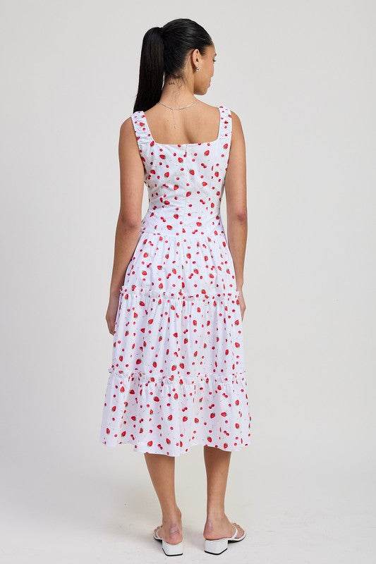 POPLIN MIDI A LINE DRESS - Shop Style & More | Fresh Looks, Everyday Deals & Free Shipping