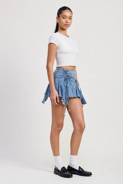 RUFFLE MINI SKIRT - Shop Style & More | Fresh Looks, Everyday Deals & Free Shipping