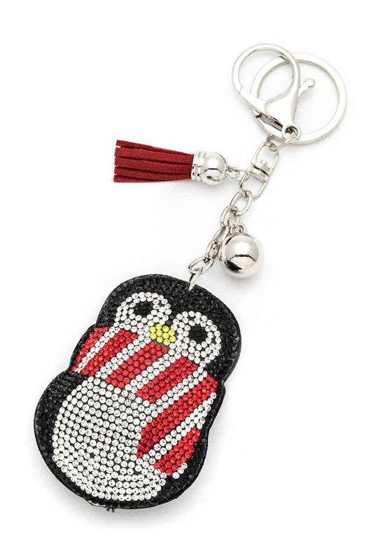 Rhinestone Penguin Pillow Key Chain - Shop Style & More | Fresh Looks, Everyday Deals & Free Shipping