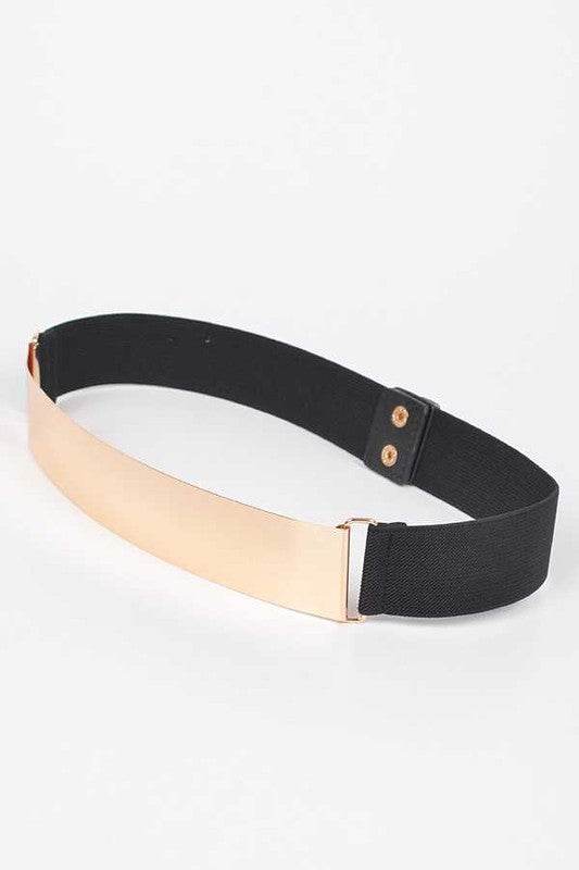 ICONIC METAL PLAQUE ICONIC ELASTIC BELT - Shop Style & More | Fresh Looks, Everyday Deals & Free Shipping
