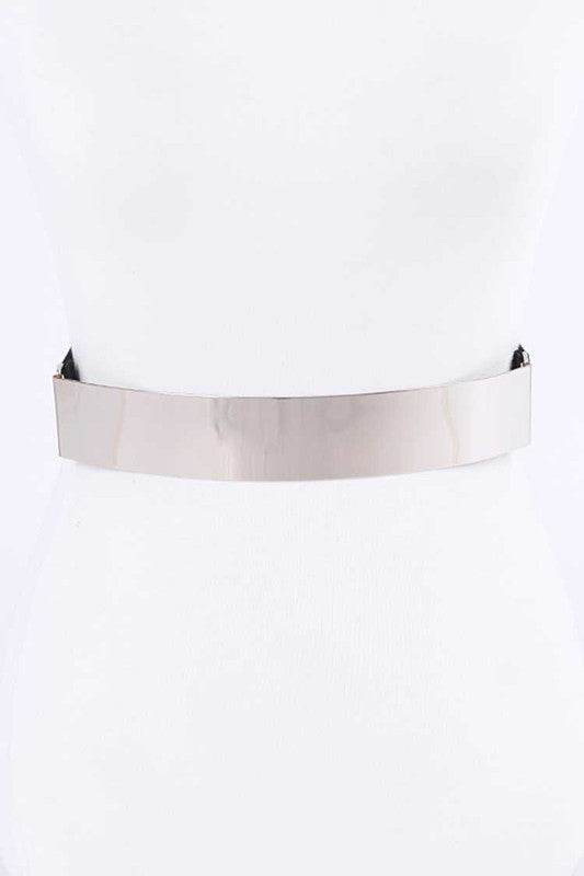 ICONIC METAL PLAQUE ICONIC ELASTIC BELT - Shop Style & More | Fresh Looks, Everyday Deals & Free Shipping