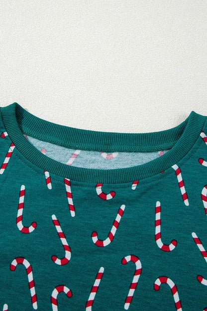Green Christmas Top and Pants Lounge Set - Shop Style & More | Fresh Looks, Everyday Deals & Free Shipping