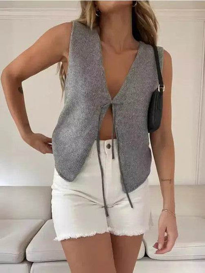 Tie front tank top - Shop Style & More | Fresh Looks, Everyday Deals & Free Shipping