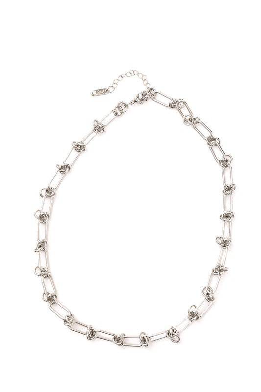 18K STAINLESS STEEL BARBED WIRE CHAIN NECKLACE - Shop Style & More | Fresh Looks, Everyday Deals & Free Shipping