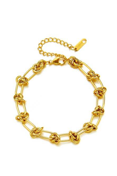 18K STAINLESS STEEL BARBED WIRE CHAIN BRACELET - Shop Style & More | Fresh Looks, Everyday Deals & Free Shipping