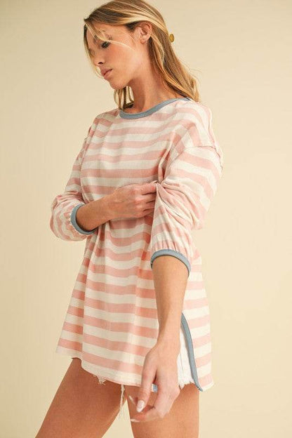 Onida Stripe Top - Shop Style & More | Fresh Looks, Everyday Deals & Free Shipping