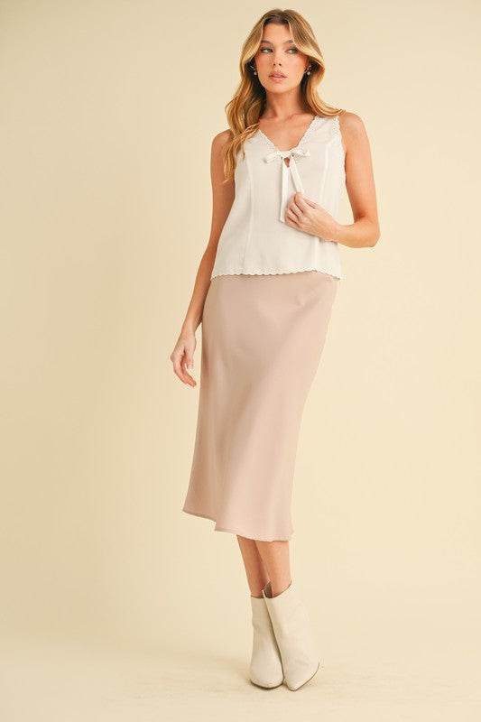 Karis Eyelet Tank - Shop Style & More | Fresh Looks, Everyday Deals & Free Shipping